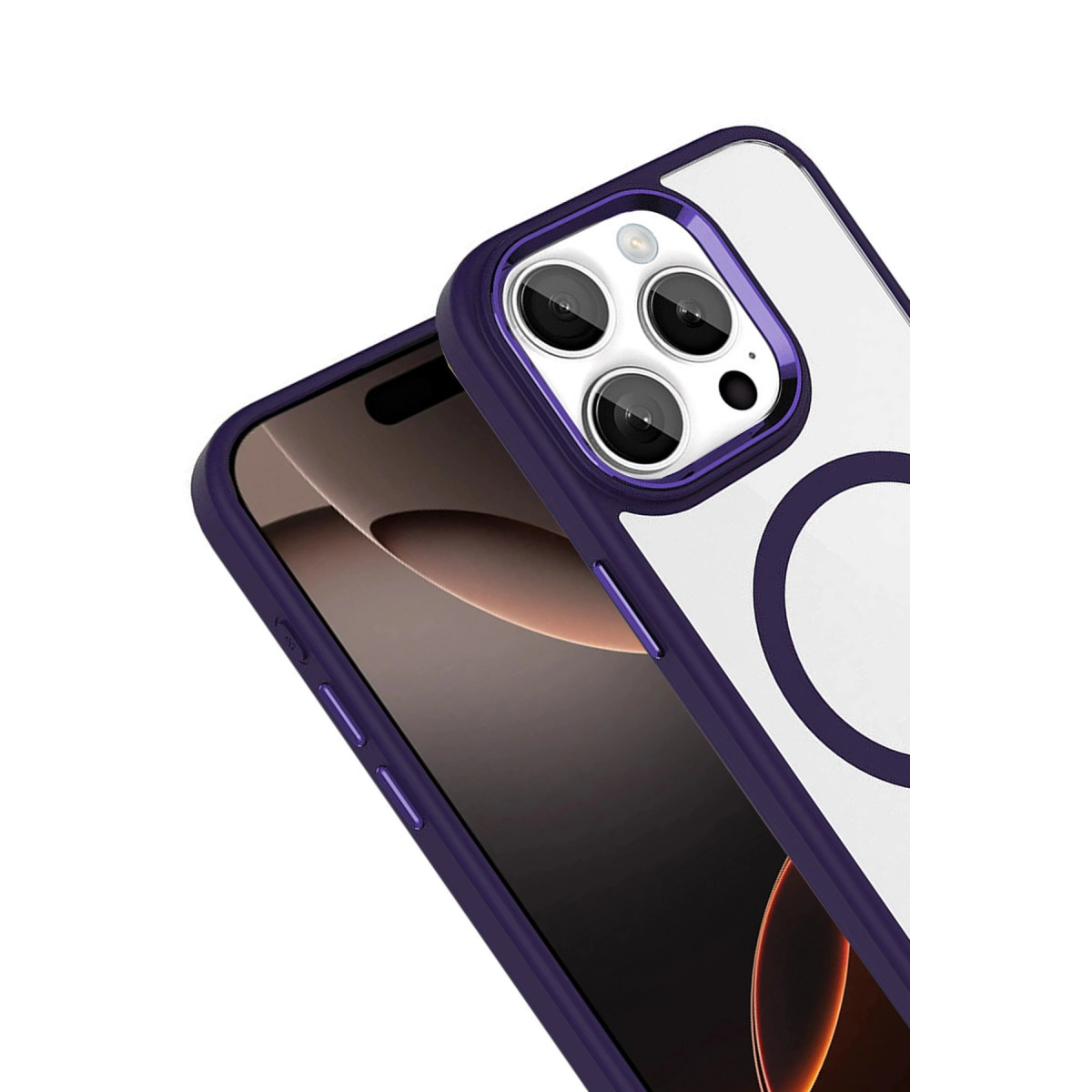 Joko İphone 15 Pro Max Terea Magsafe Kapak - Derin Mor