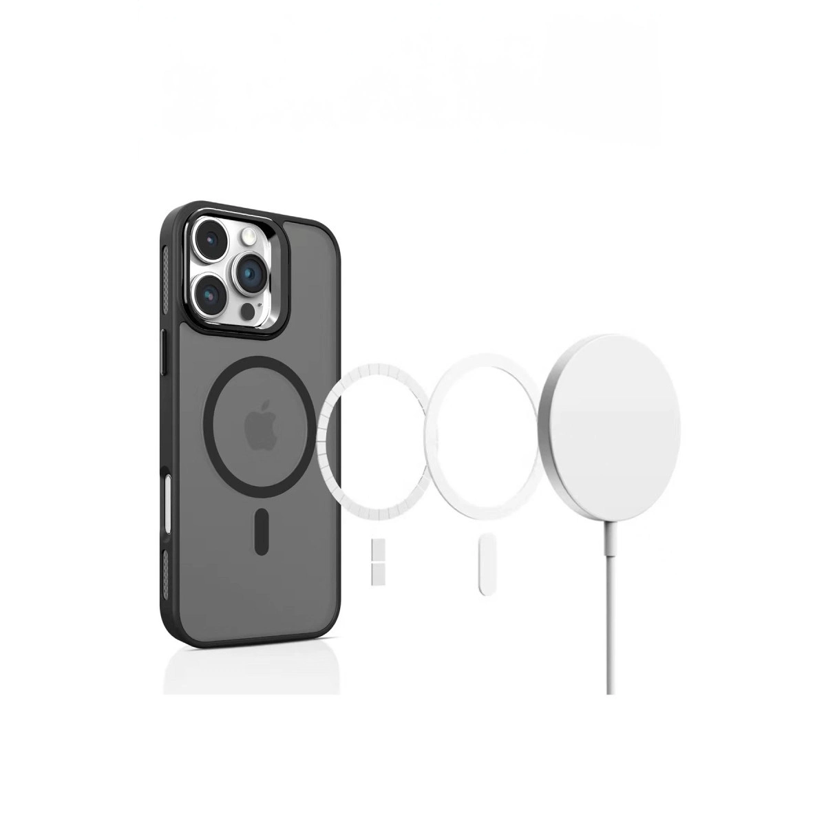 Joko İphone 16 Plus Flet Lens Magsafe Kapak - Lacivert