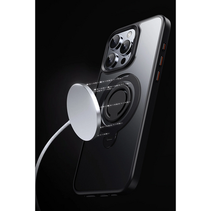 Joko İphone 16 Pro Avatar 360 Dönen Magsafe Kapak - Lacivert