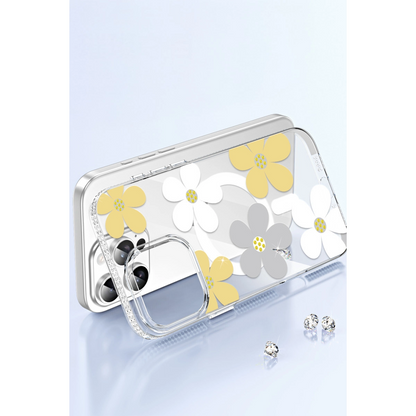 Joko İphone 16 Pro Floral Magsafe Kapak - Pembe