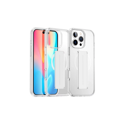 Joko İphone 16 Pro Max Kılıf Alfa Magsafe Standlı Kapak - Şeffaf