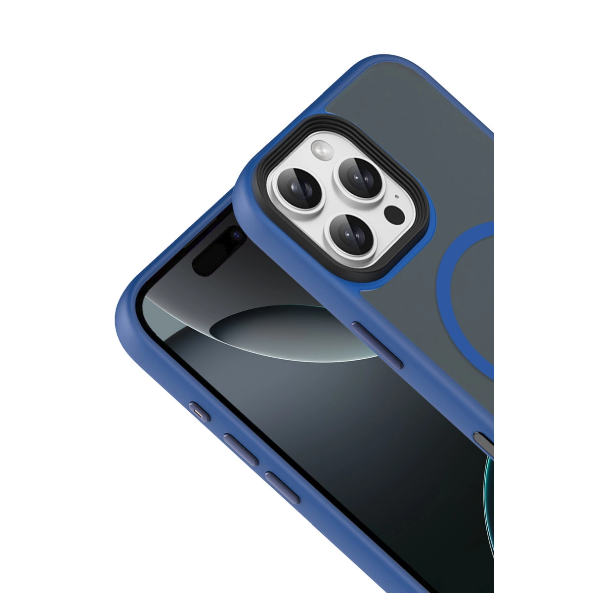 Joko İphone 16 Pro Max Megane Magsafe Kapak - Lacivert