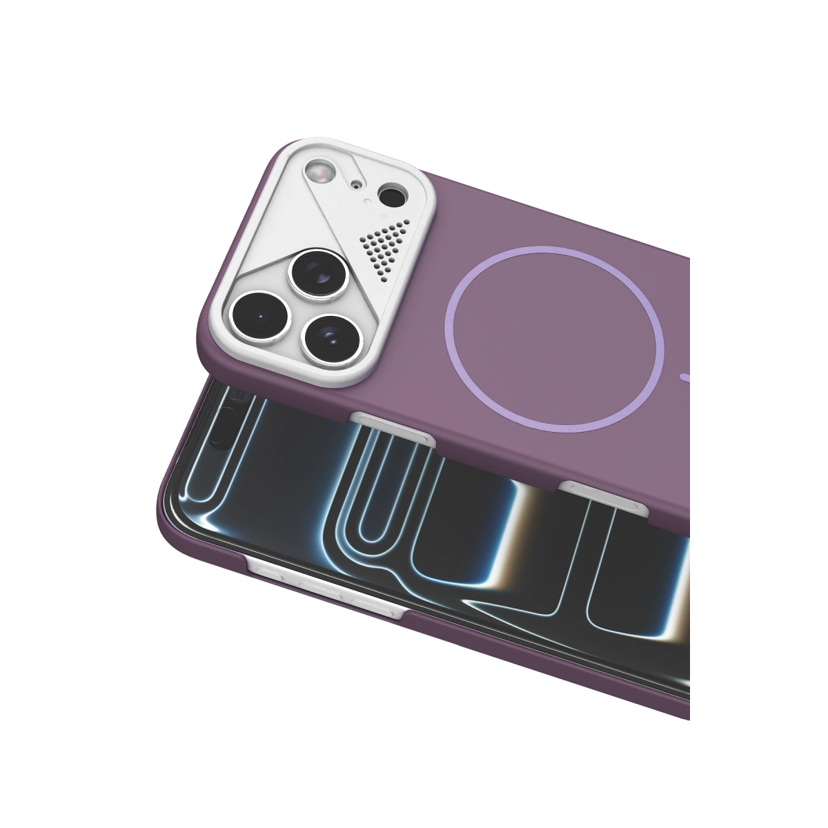 Joko İphone 17 Pro Export Magsafe Kapak - Mor