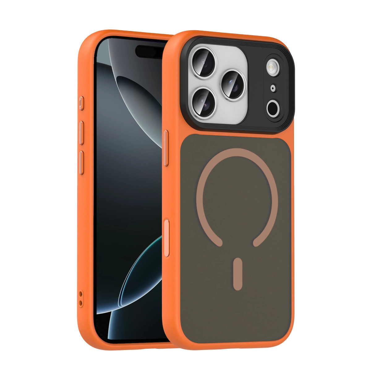Joko İphone 17 Pro Max Megane Magsafe Kapak - Turuncu