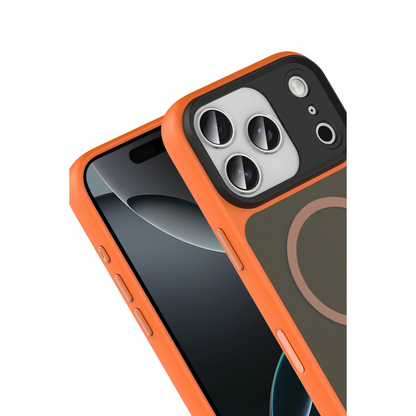 Joko İphone 17 Pro Max Megane Magsafe Kapak - Turuncu