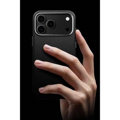 Joko İphone 17 Pro Wonder Deri Magsafe Kapak - Siyah