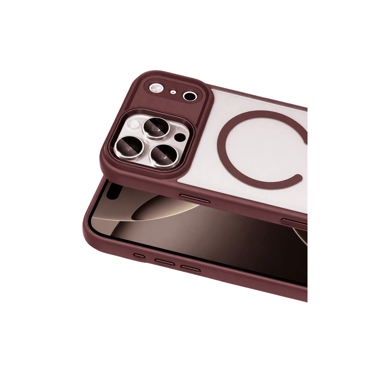 Joko İphone 18 Pro Max Terea Magsafe Kapak - Bordo