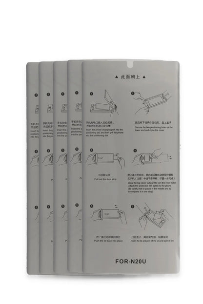 Joko Samsung Galaxy Note 20 Ultra AutoKit 5in1 Fiber Hayalet Polymer Nano Ekran Koruyucu