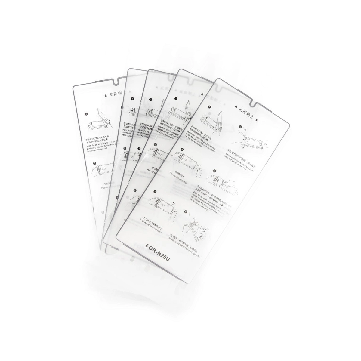 Joko Samsung Galaxy Note 20 Ultra Autokit 5in1 Fiber Polymer Nano Ekran Koruyucu