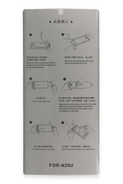 Joko Samsung Galaxy S21 Ultra AutoKit 5in1 Fiber Hayalet Polymer Nano Ekran Koruyucu
