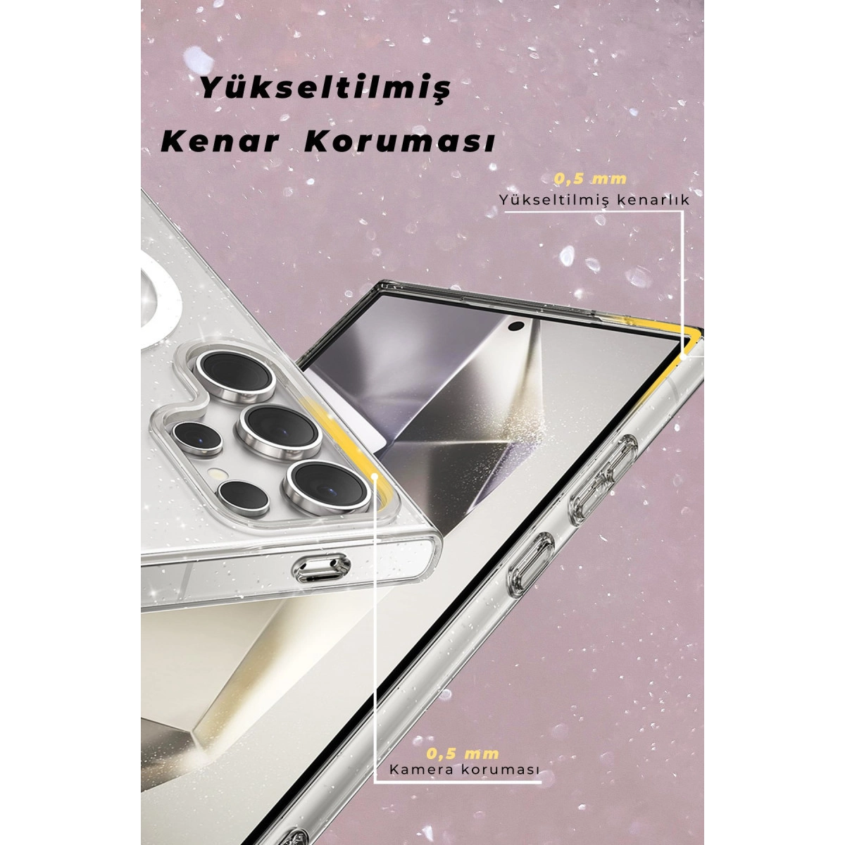 Joko Samsung Galaxy S24 Ultra Kılıf Magsafe Kapak - Siyah