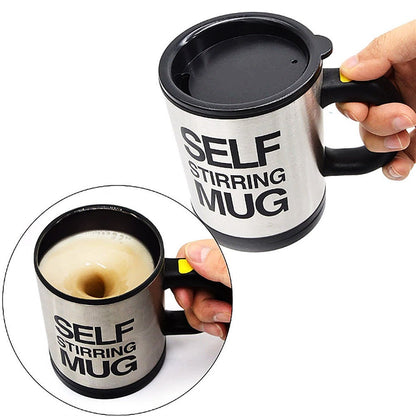 Karıştırıcı Özellikli Mikser Kupa Bardak Self Stirring Mug (5643)