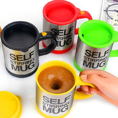 Karıştırıcı Özellikli Mikser Kupa Bardak Self Stirring Mug (5643)