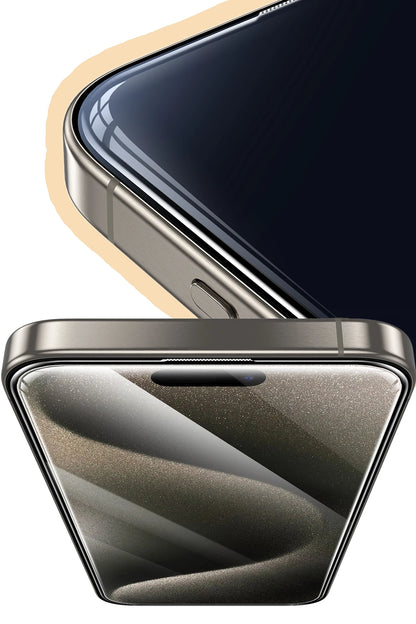 Keephone Apple iPhone 14 Pro UltraCurve HD 3D Cam Ekran Koruyucu - Siyah