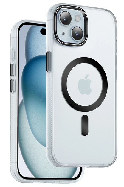 Keephone Apple iPhone 15 Dazzle Pro Matte Magsafe Kılıf - Siyah