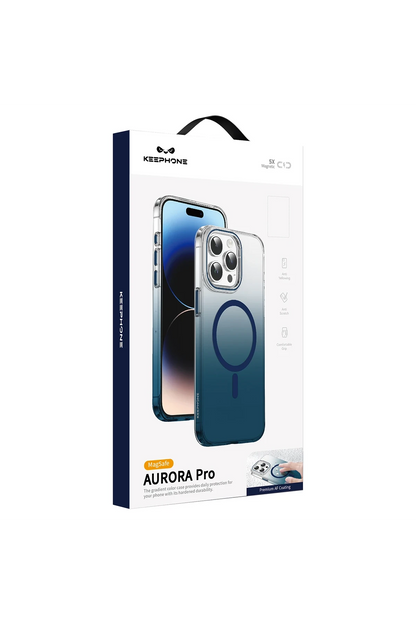 Keephone Apple iPhone 15 Pro Max Aurora Pro Magsafe Kılıf - Siyah