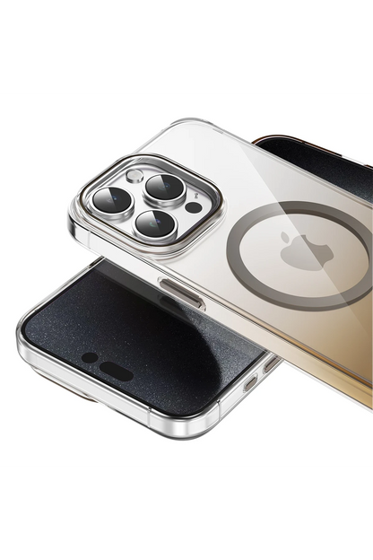 Keephone Apple iPhone 15 Pro Max Aurora Pro Magsafe Kılıf - Siyah