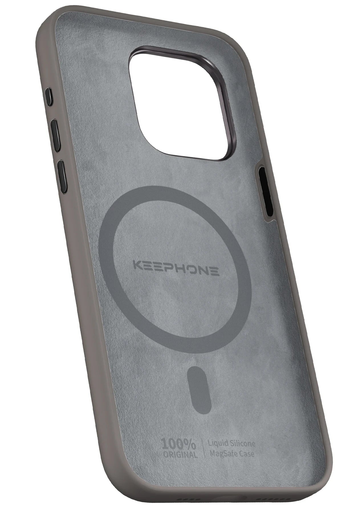 Keephone Apple iPhone 15 Pro Max Rosana Silikon Kılıf - Siyah