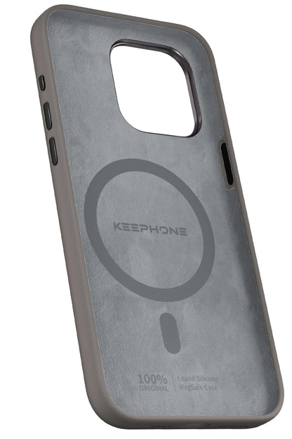 Keephone Apple iPhone 15 Pro Max Rosana Silikon Kılıf - Siyah