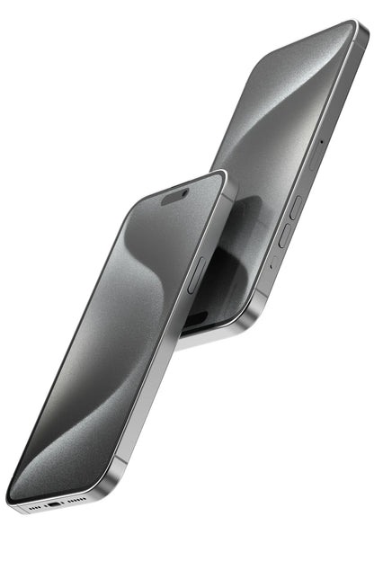 Keephone Apple iPhone 15 Pro Max UltraCurve Privacy 3D Cam Ekran Koruyucu - Siyah