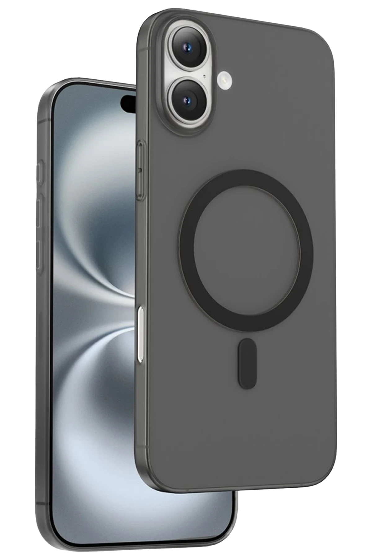 Keephone Apple iPhone 16 AirSkin Pro Magsafe Kılıf - Siyah
