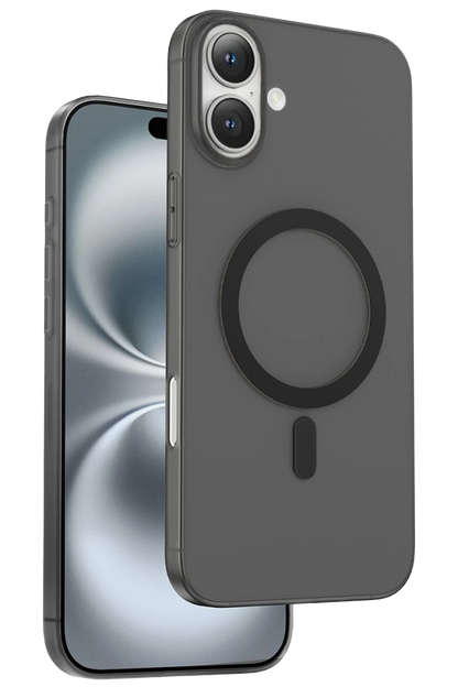 Keephone Apple iPhone 16 AirSkin Pro Magsafe Kılıf - Siyah