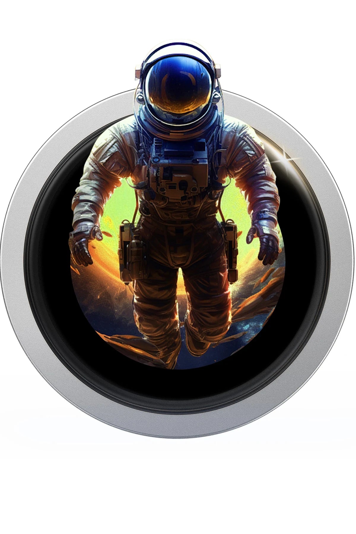 Keephone Apple iPhone 16 Capital Alüminyum AR Kamera Lens Koruyucu - Siyah