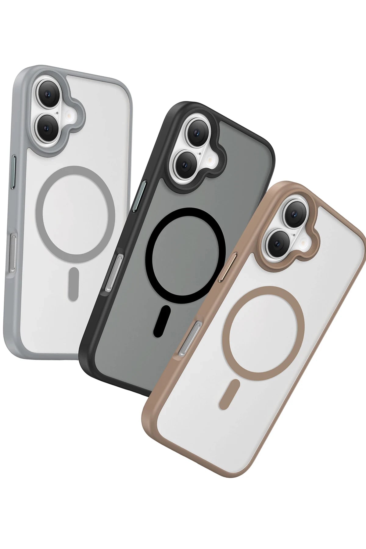 Keephone Apple iPhone 16 Mago Pro Magsafe Kılıf - Siyah Titanyum