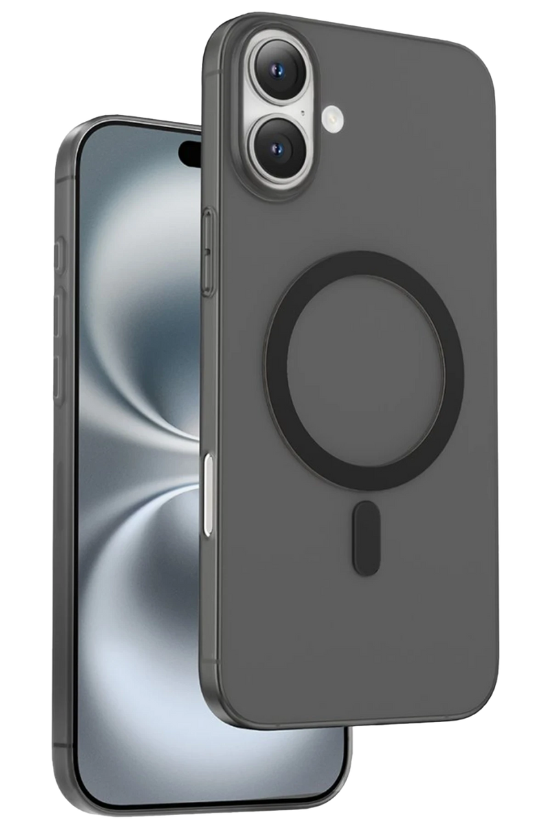 Keephone Apple iPhone 16 Plus AirSkin Pro Magsafe Kılıf - Siyah