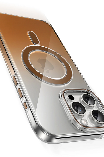 Keephone Apple iPhone 16 Pro Aurora Pro Magsafe Kılıf - Siyah Titanyum