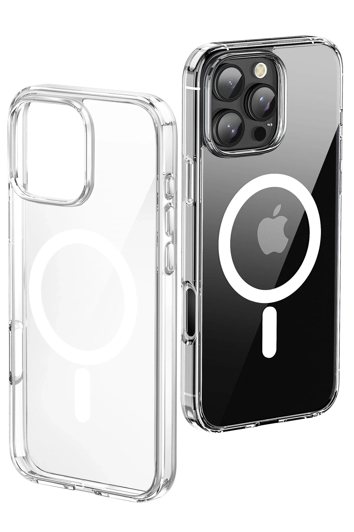 Keephone Apple iPhone 16 Pro Hybrid Pro Magsafe Kılıf - Şeffaf