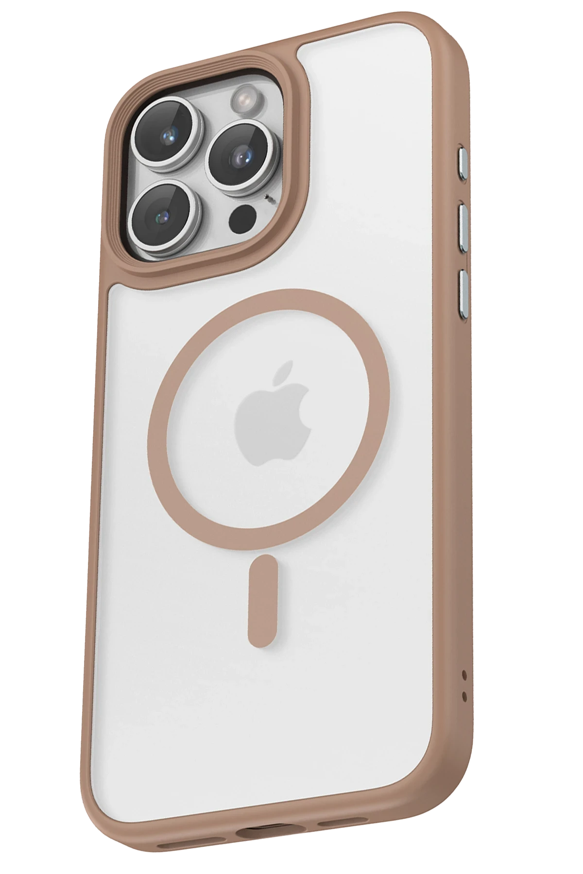 Keephone Apple iPhone 16 Pro Mago Pro Magsafe Kılıf - Siyah Titanyum