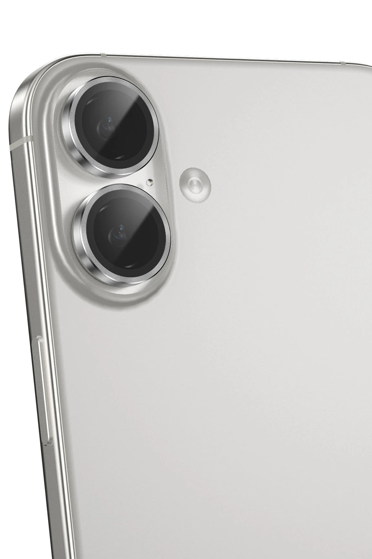 Keephone Apple iPhone 16 Pro Max 3D Spiral Alüminyum AR Kamera Lens Koruyucu - Siyah