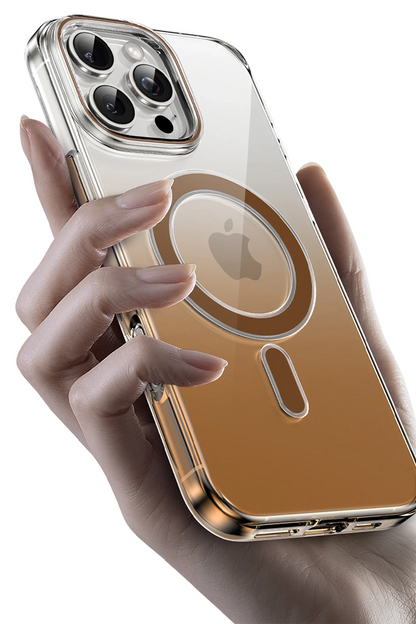 Keephone Apple iPhone 16 Pro Max Aurora Pro Magsafe Kılıf - Siyah Titanyum
