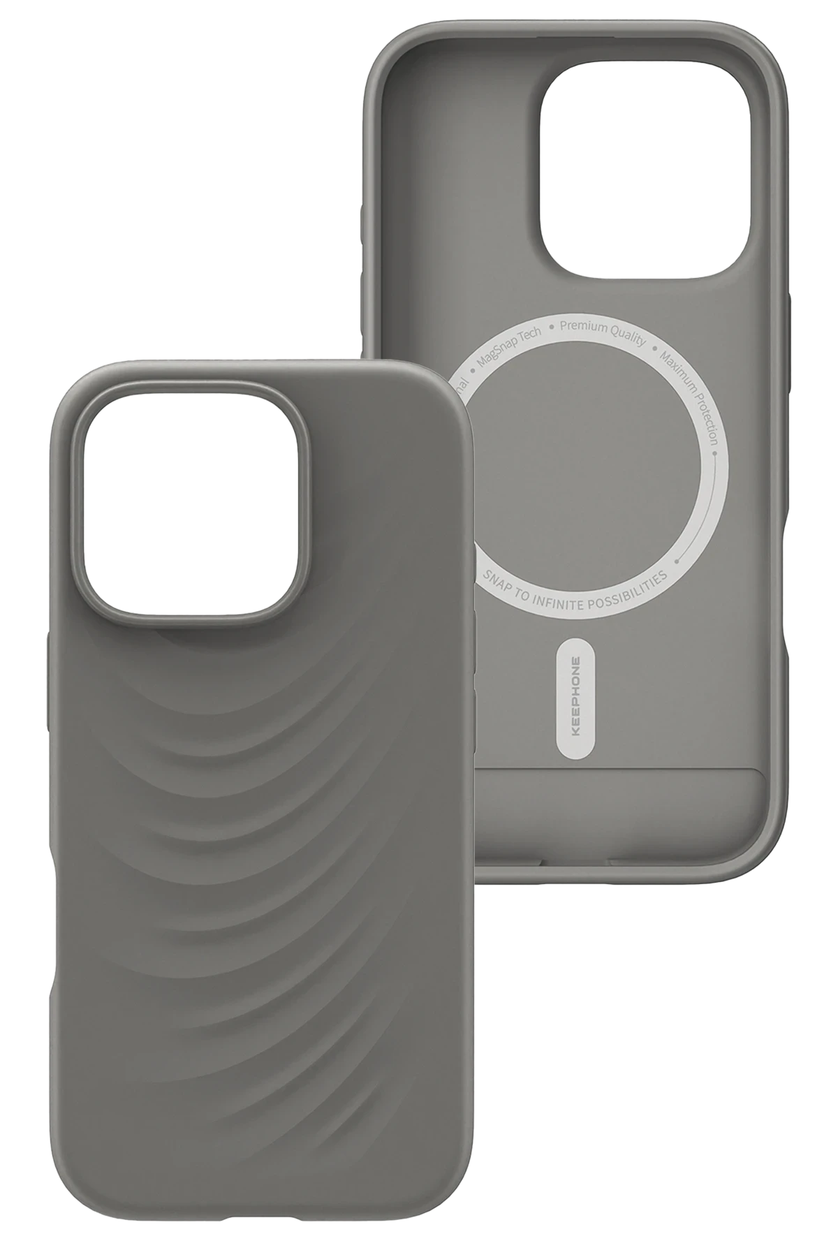 Keephone Apple iPhone 16 Pro Max Benassi Magsafe Kılıf - Siyah