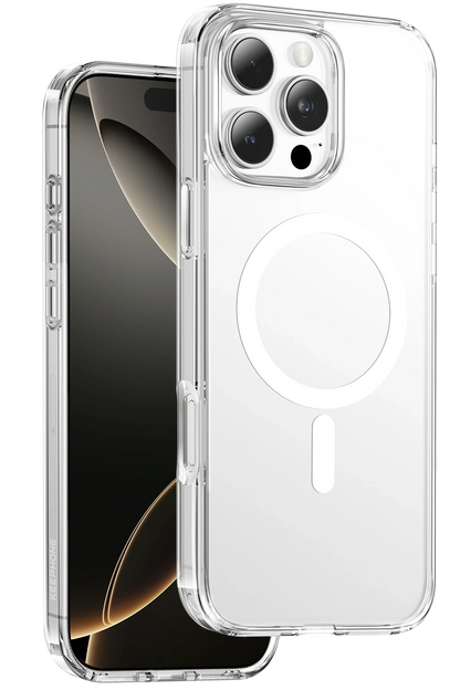Keephone Apple iPhone 16 Pro Max Hybrid Pro Magsafe Kılıf - Şeffaf