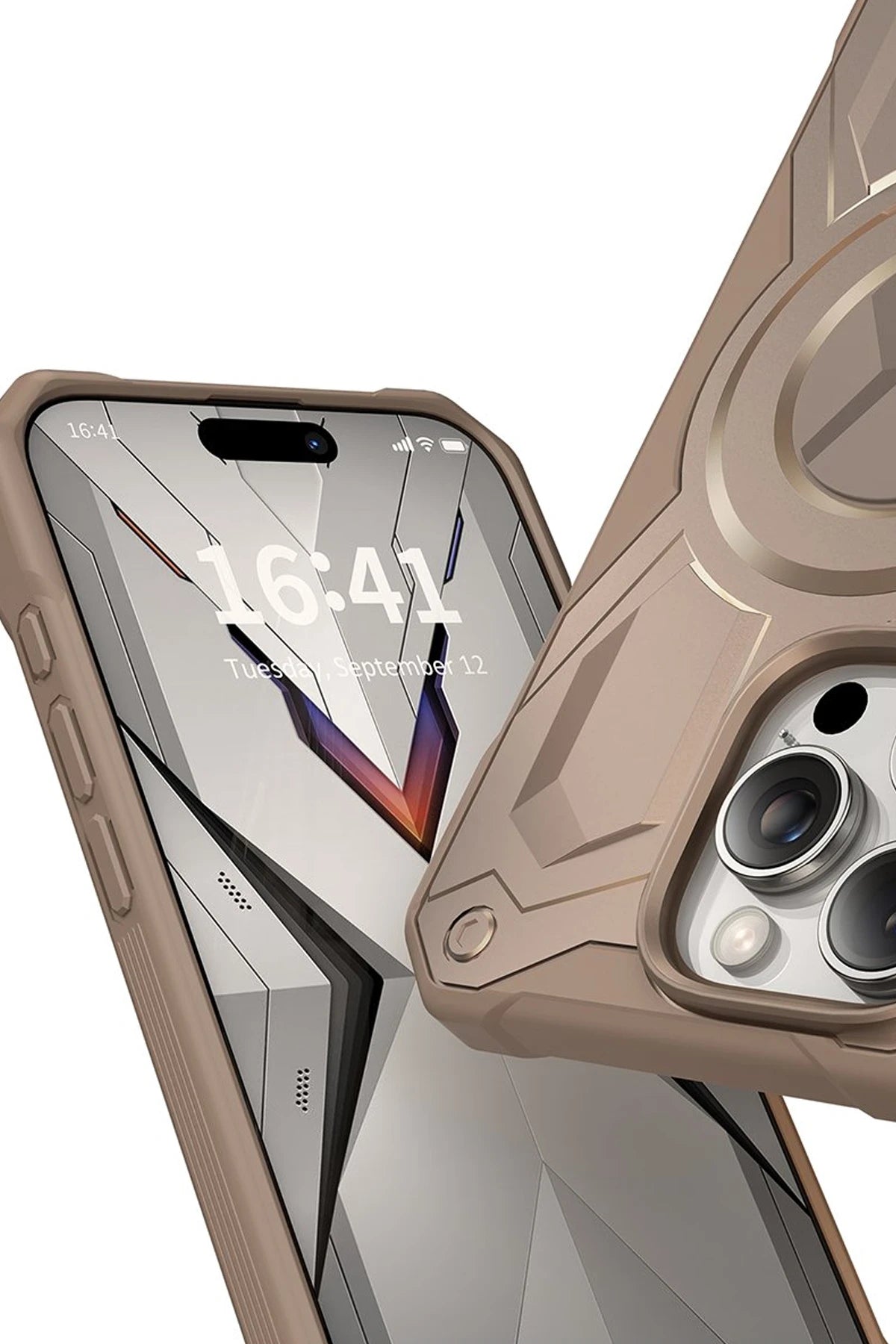 Keephone Apple iPhone 16 Pro Max Monarch Magsafe Kılıf - Siyah