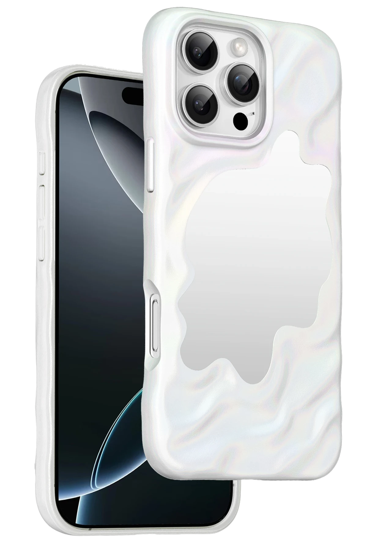 Keephone Apple iPhone 16 Pro Max Surya Magsafe Kılıf - Beyaz