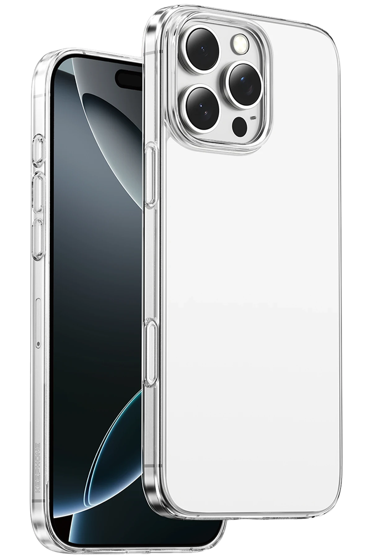 Keephone Apple iPhone 16 Pro Max X-Crystal Slim Kılıf - Şeffaf