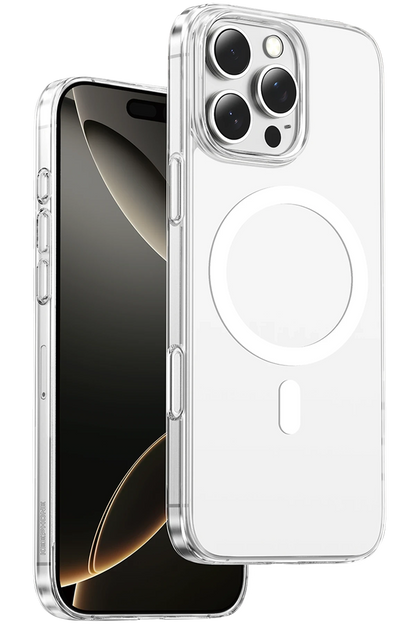 Keephone Apple iPhone 16 Pro Max X-Crystal Slim Magsafe Kılıf - Şeffaf