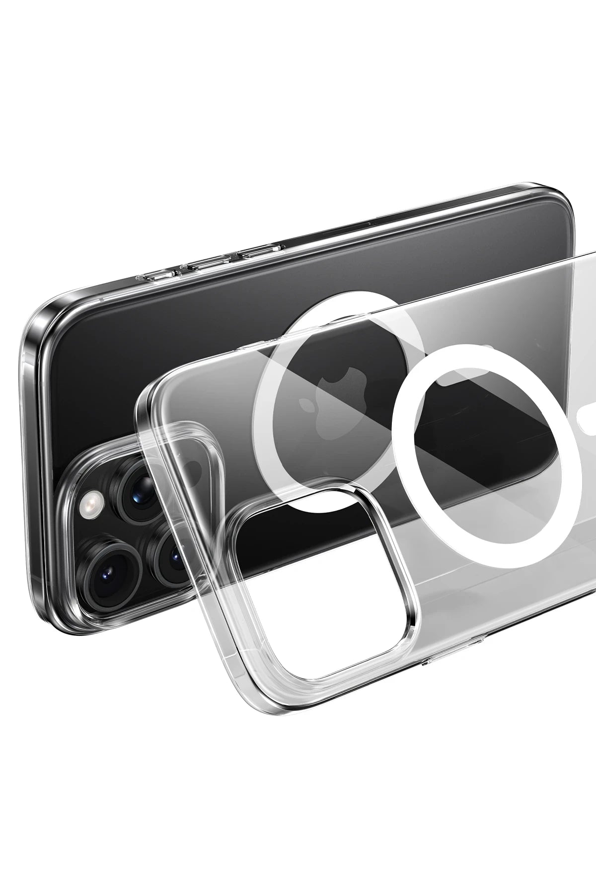 Keephone Apple iPhone 16 Pro Max X-Crystal Slim Magsafe Kılıf - Şeffaf