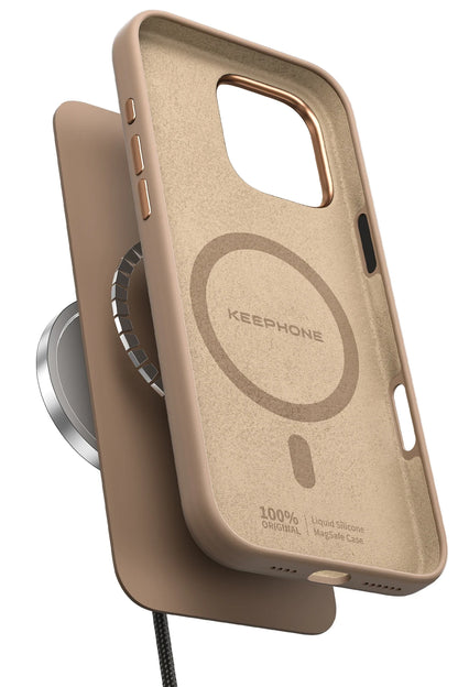 Keephone Apple iPhone 16 Pro Rosana Silikon Kılıf - Siyah
