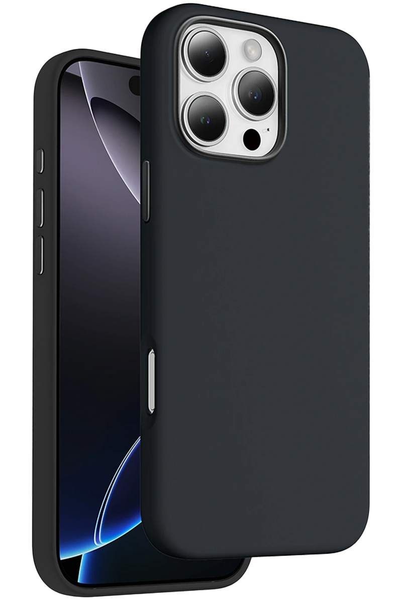 Keephone Apple iPhone 16 Pro Rosana Silikon Kılıf - Siyah