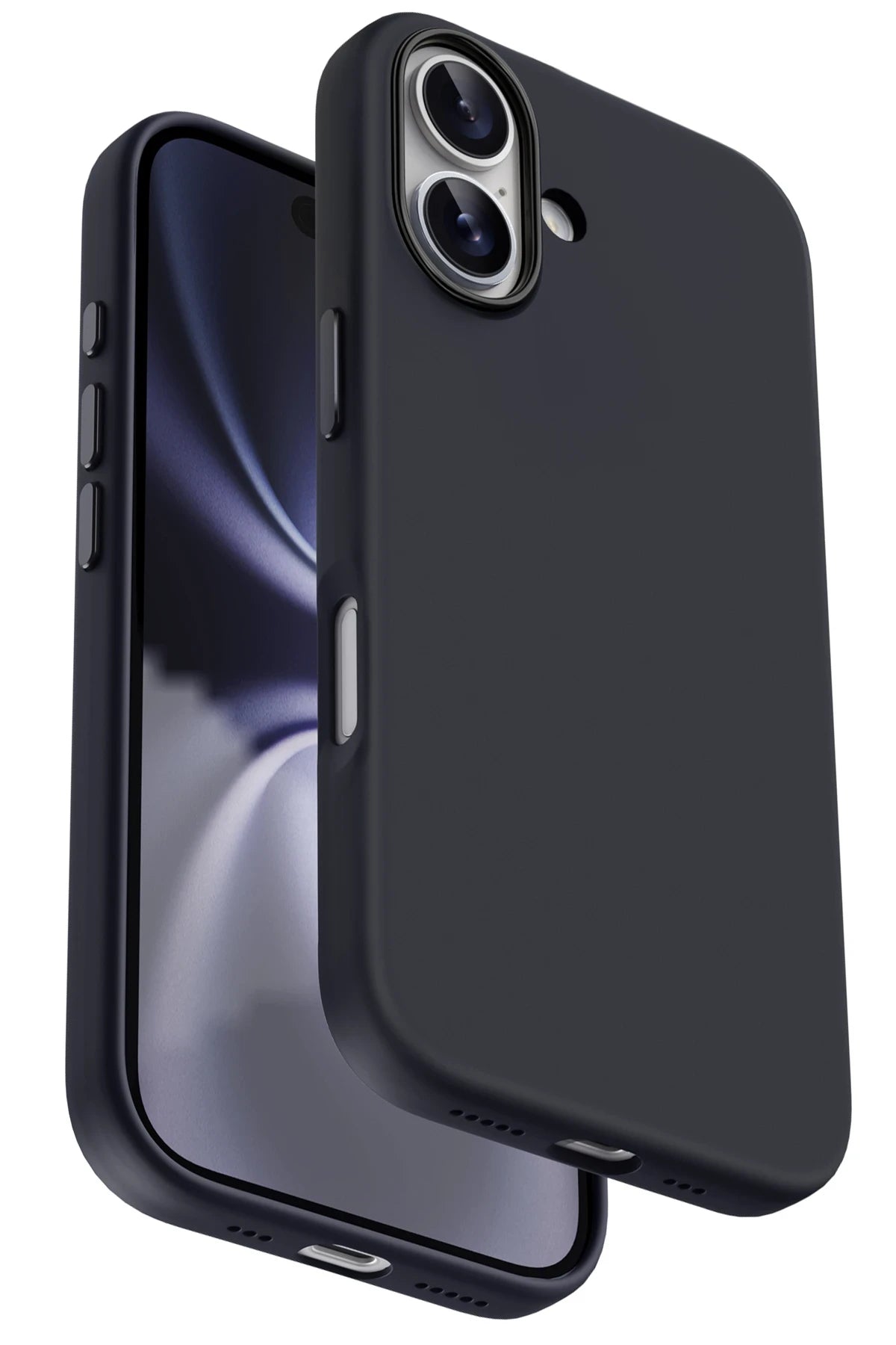 Keephone Apple iPhone 16 Rosana Silikon Kılıf - Siyah