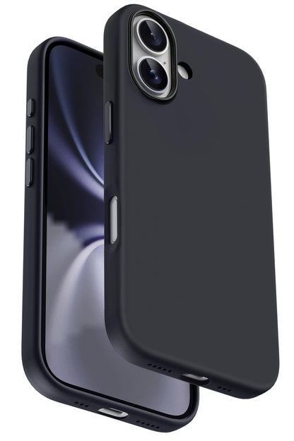 Keephone Apple iPhone 16 Rosana Silikon Kılıf - Siyah