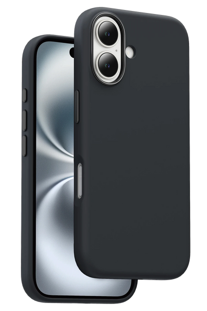 Keephone Apple iPhone 16 Rosana Silikon Kılıf - Siyah