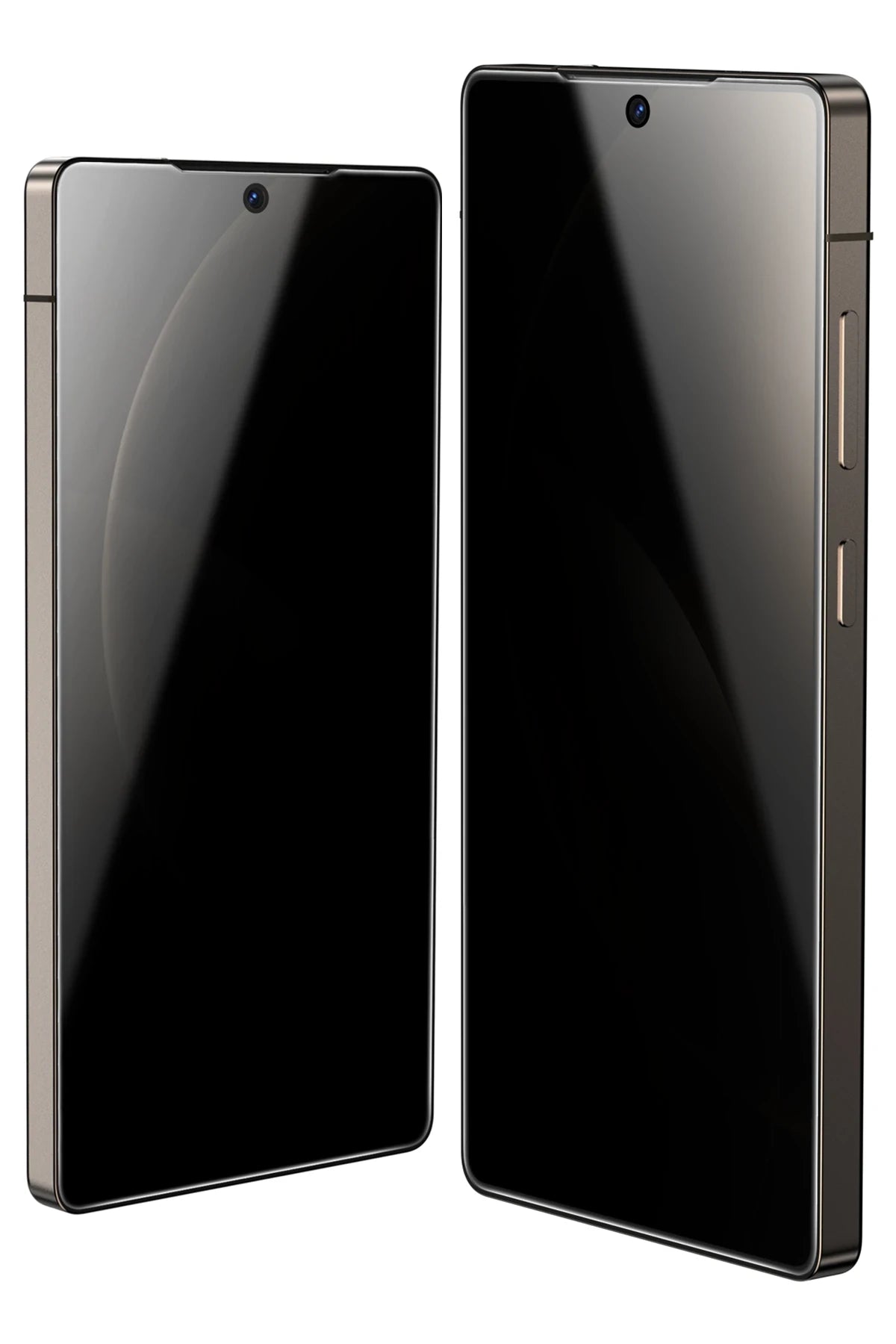 Keephone Samsung Galaxy S25 Ultra Privacy 2.5D Cam Ekran Koruyucu - Siyah