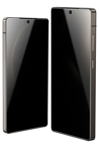 Keephone Samsung Galaxy S25 Ultra Privacy 2.5D Cam Ekran Koruyucu - Siyah