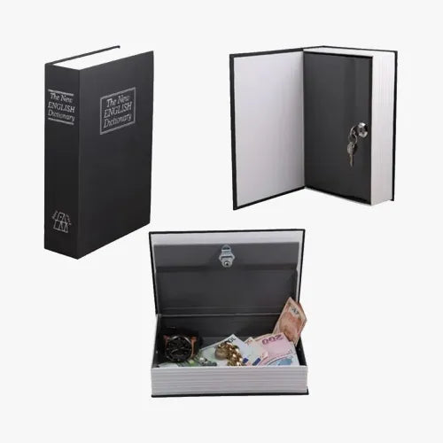 Kitap Görünümlü Kasa Kumbara