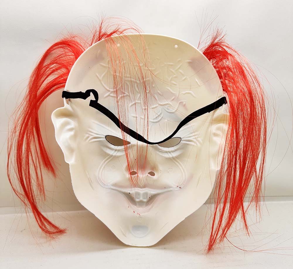 Kızıl Saçlı Joker Palyaço Maskesi (5643)